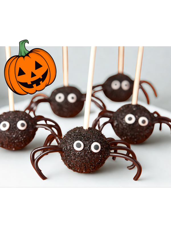 Atelier stage pâtisserie - Halloween : les araignées brigadeiro
