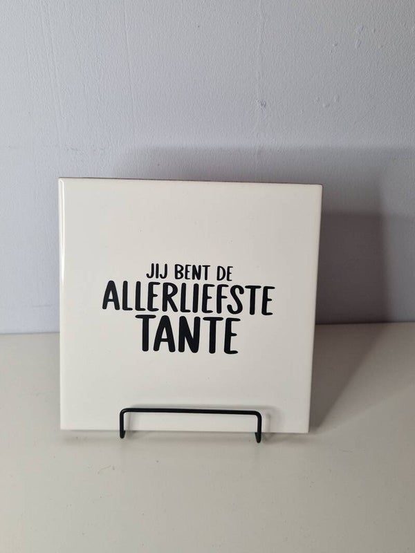 Jij bent de allerliefste *naam* Tegeltje