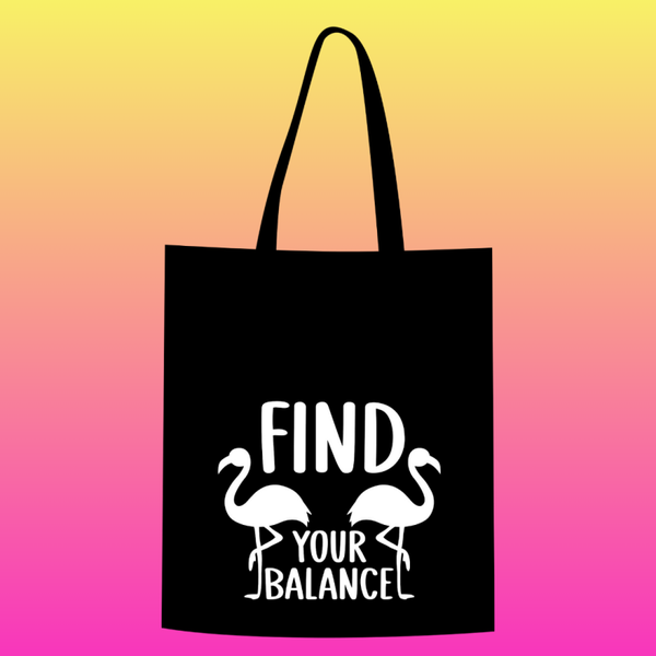 Find your balance Totebag