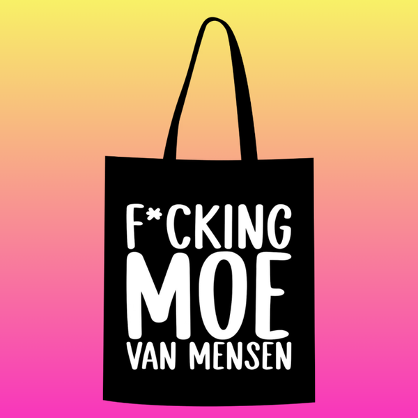 f*cking moe van mensen Totebag