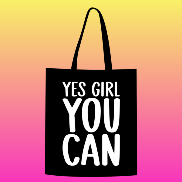 yes girl you can Totebag