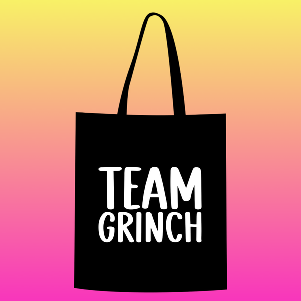 Team grinch Totebag