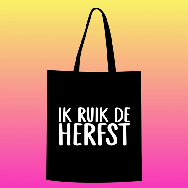 ik ruik de herfst Totebag