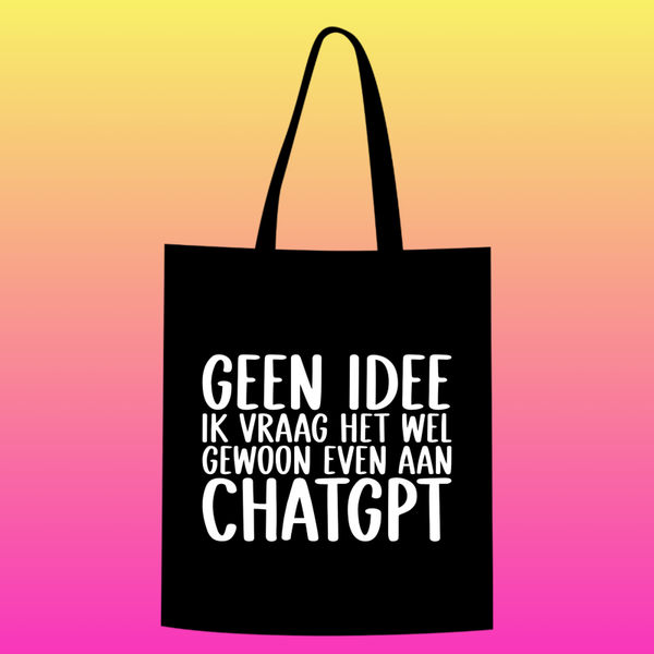 geen idee, ik vraag het wel gewoon even aan chatgpt Totebag