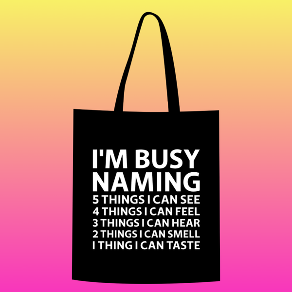 I'm busy naming 5 things,4 things,3things…..Totebag