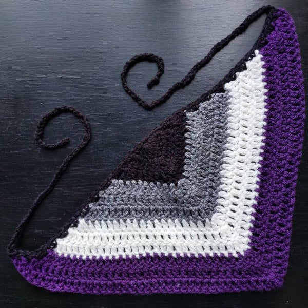 Pride Bandana - Asexual Flag