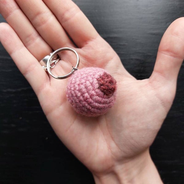 Boobie Keychains (Multiple colors available)
