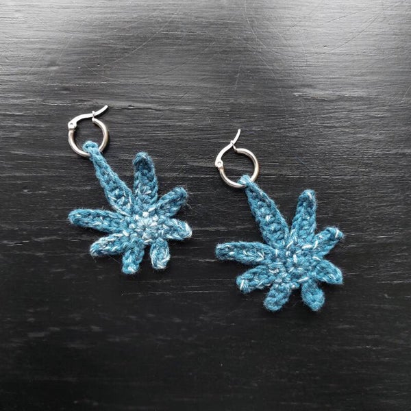 MJ Earrings - Blue