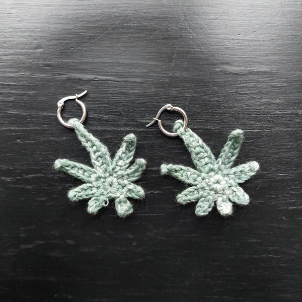 MJ Earrings - Green