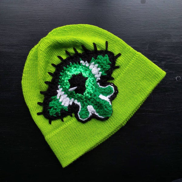 Cyclops Beanie - Neon Green
