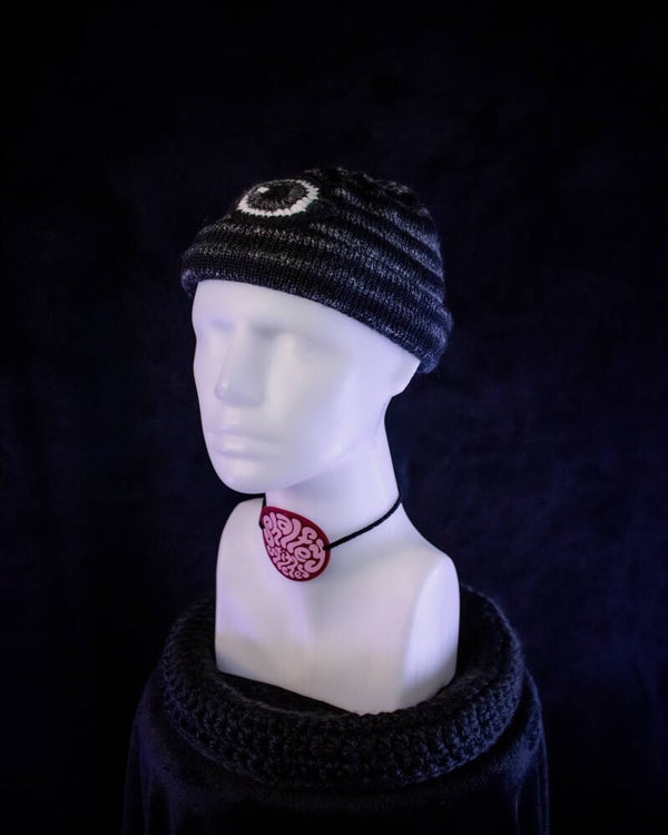 Cyclops Beanie - Black & Grey