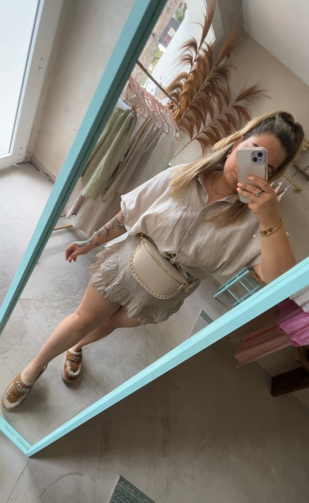 Ibiza Skort Grey