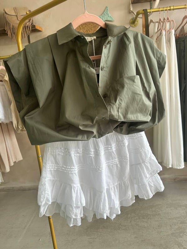 Blouse Army green