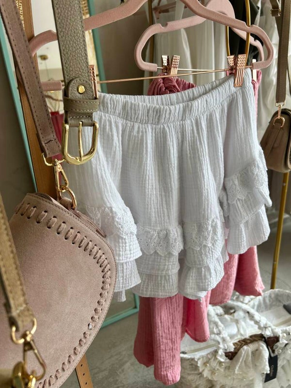 Skirt one sized White