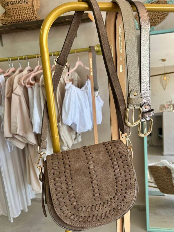 Teddy brown bag