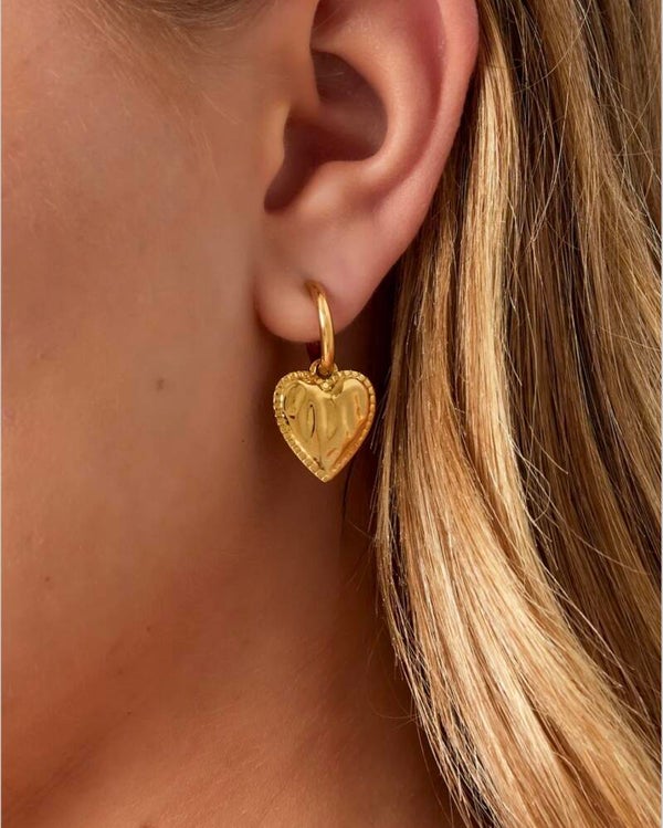 Heart Earring gold