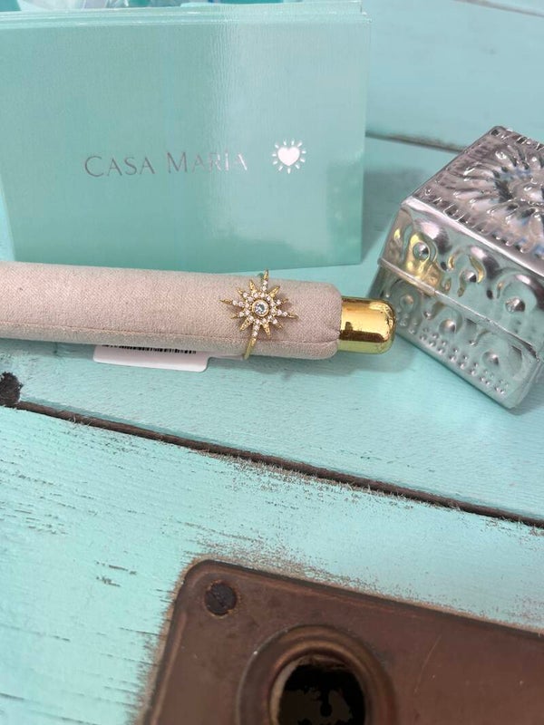 Star diamond ring