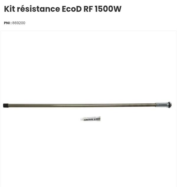 869200 résistance kit éco design 1500w A Acova
