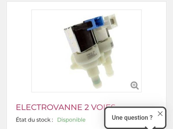 32x2166 électrovanne 2 voie