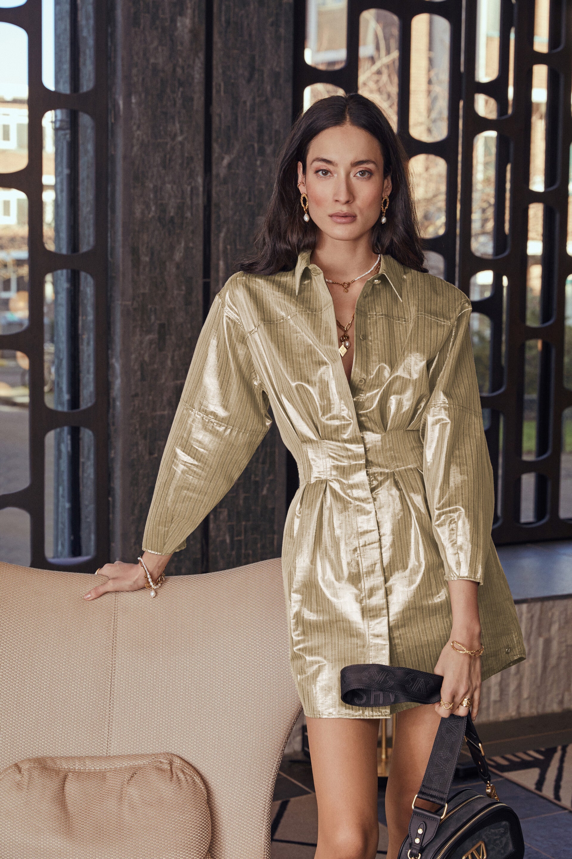 Dress Fresh Pink Josh V Blazer Jurk Josh V Jurk Sale