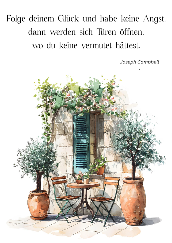"Folge deinem Glück"