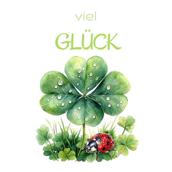 "viel Glück" 3