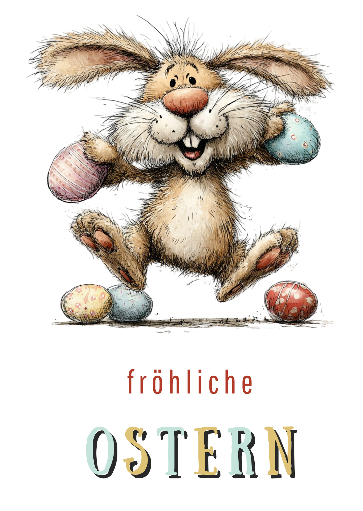 "fröhliche Ostern"