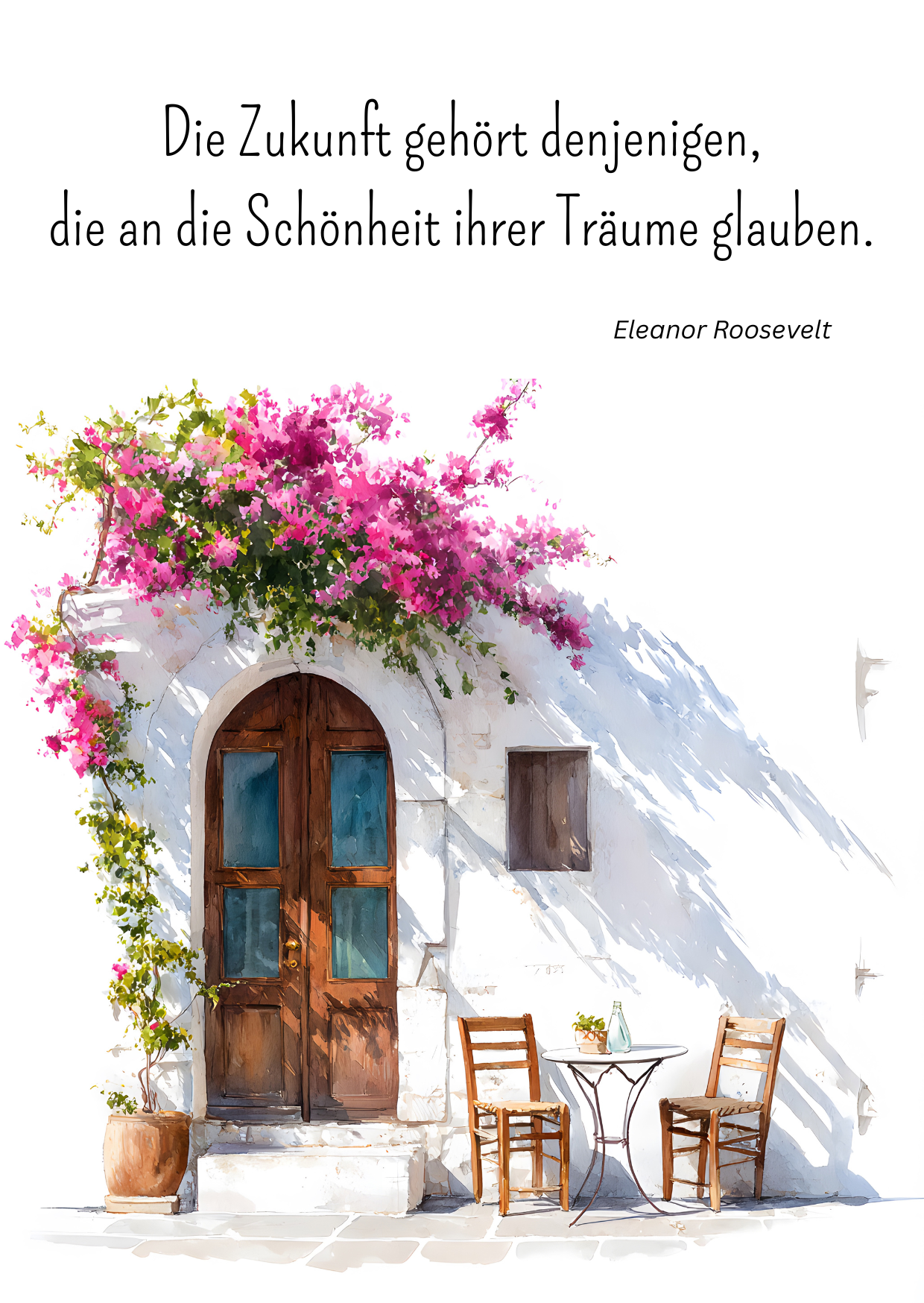 "Die Zukunft gehört denjenigen..."