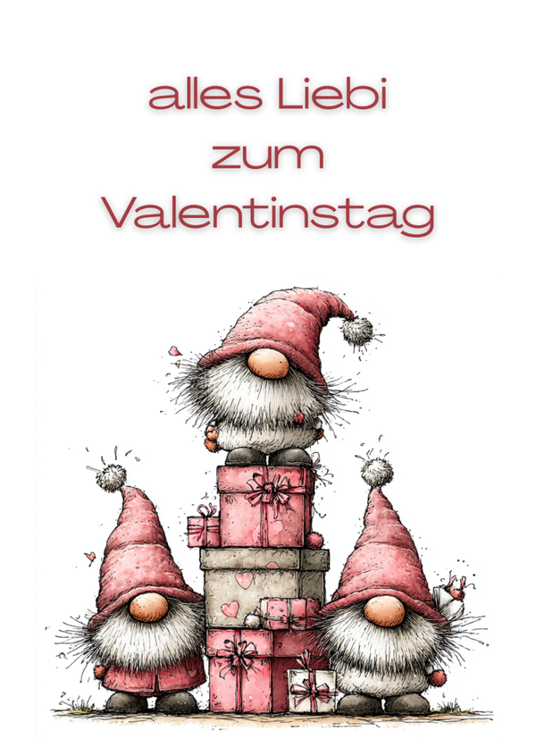 "alles Liebi zum Valentinstag" Wichtel 3