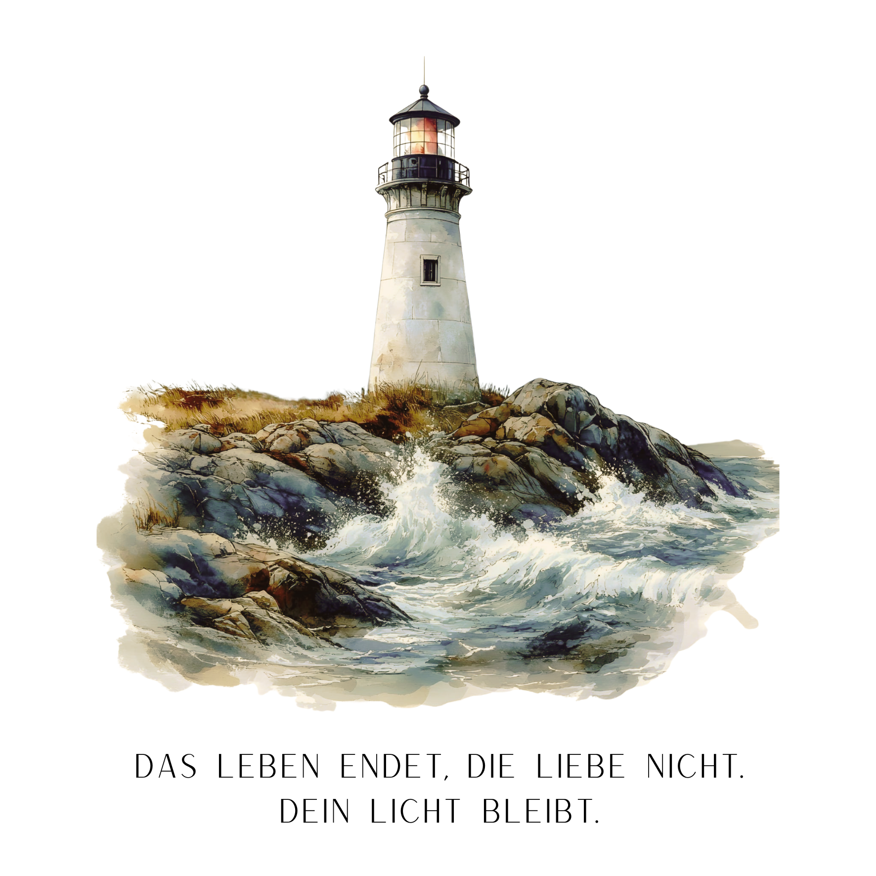 "Das Leben endet, die Liebe nicht"