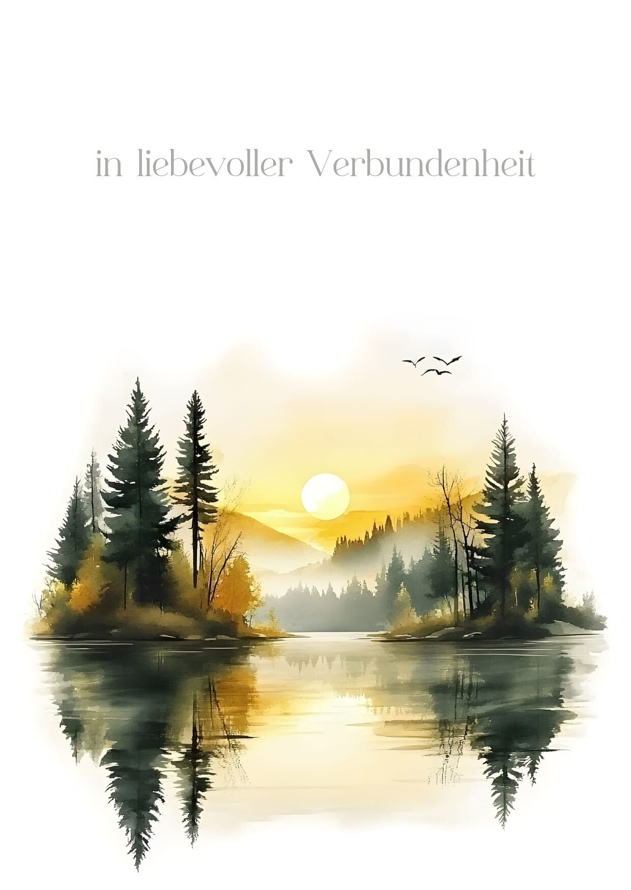 "in liebevoller Verbundenheit" 1