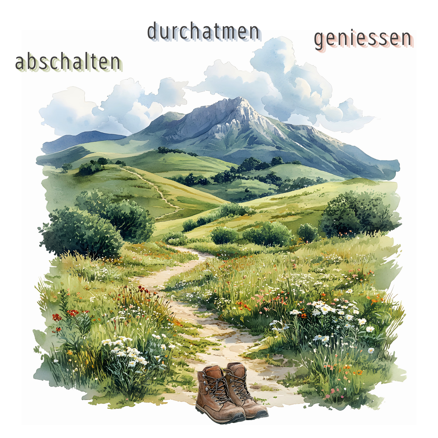 "abschalten durchatmen geniessen"