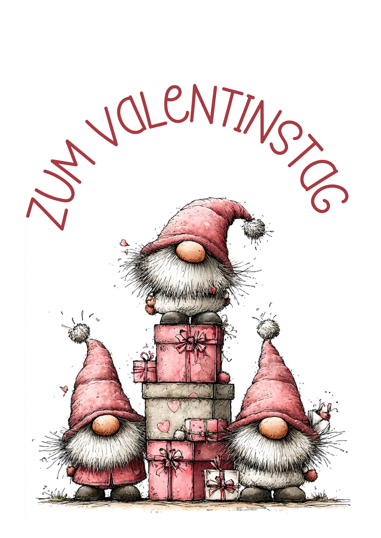 "zum Valentinstag" Wichtel 6