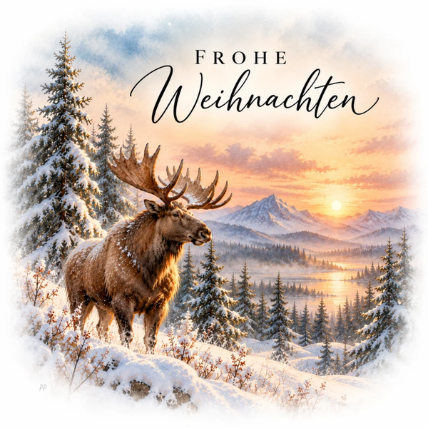 Frohe Weihnachten Elch*