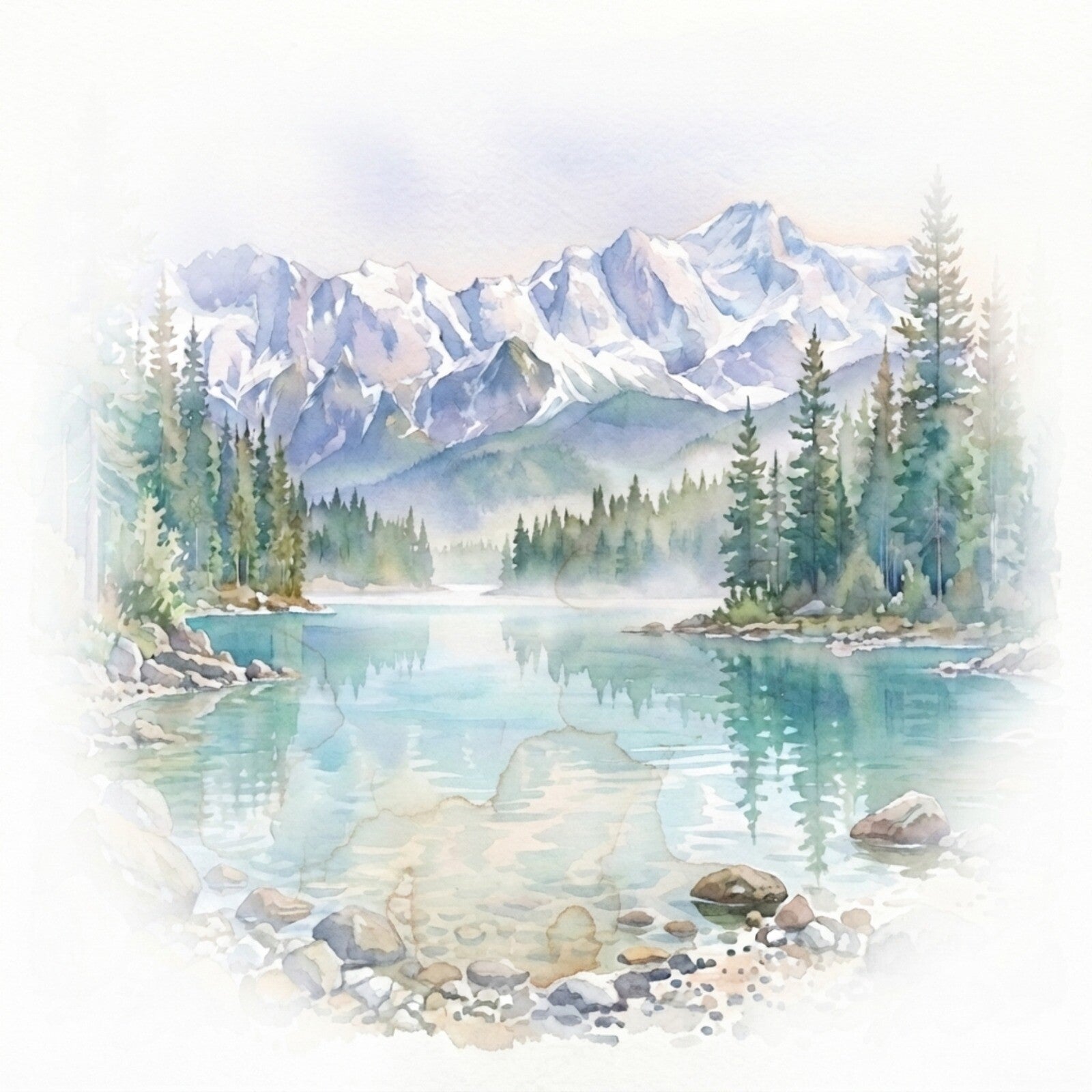 Berge und See 2