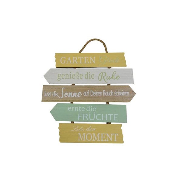 Garten Schild