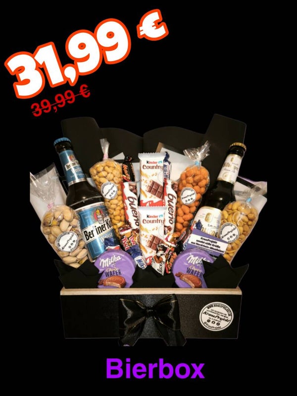 Bierbox (1x Berliner Kindl, 1x Bitburger)