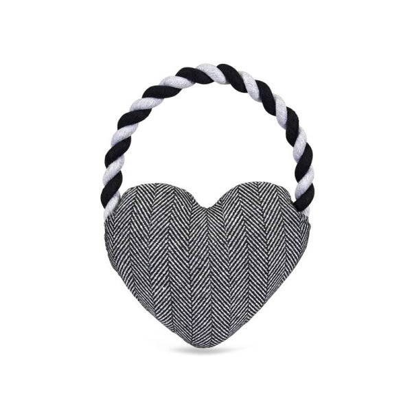 HEART ROPE DOG TOY