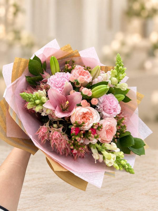 Hand-tied bouquet