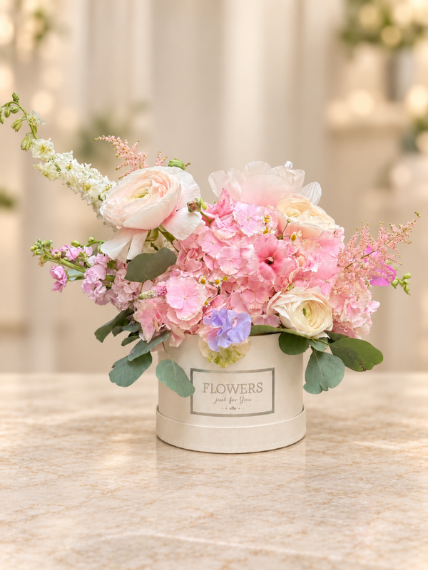 Small hat-box arrangement
