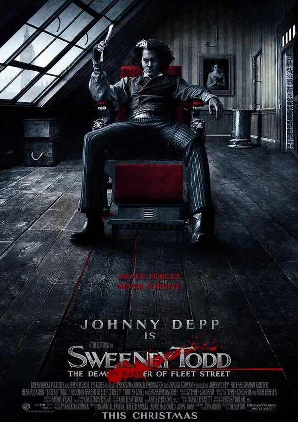 SweeNey Todd The Demon Barber Of Fleet Street