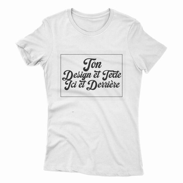 T-Shirt A Personnalisé Femme