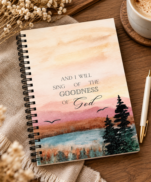 Notitieboek Sing of the Goodness of God
