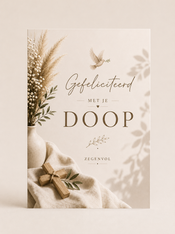 Wenskaart Doop