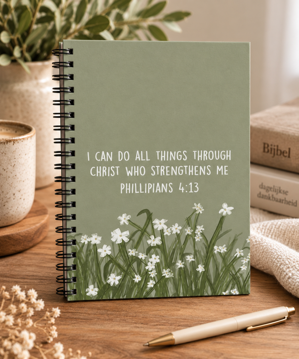 Notitieboek Filippenzen 4:13
