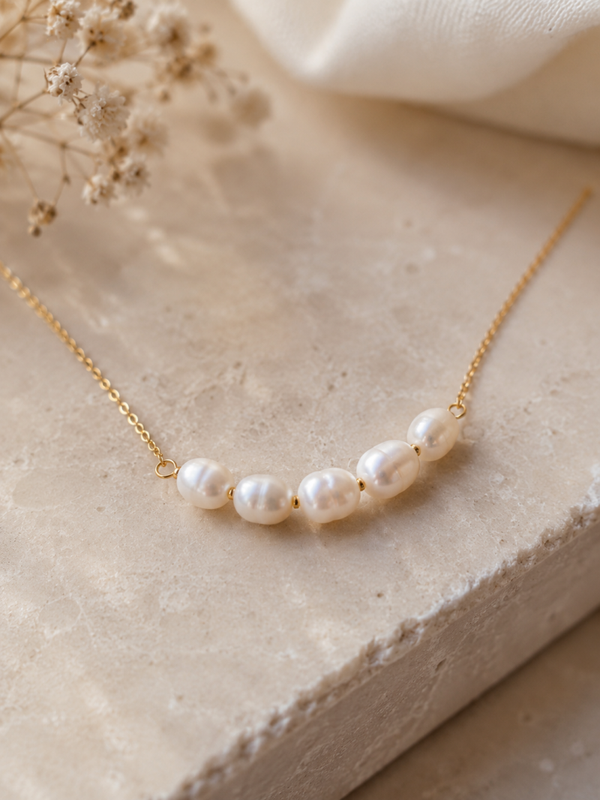 Ketting parels minimalistisch