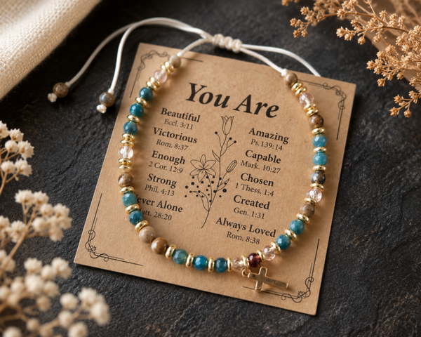 Boho Armband Groen Bruin