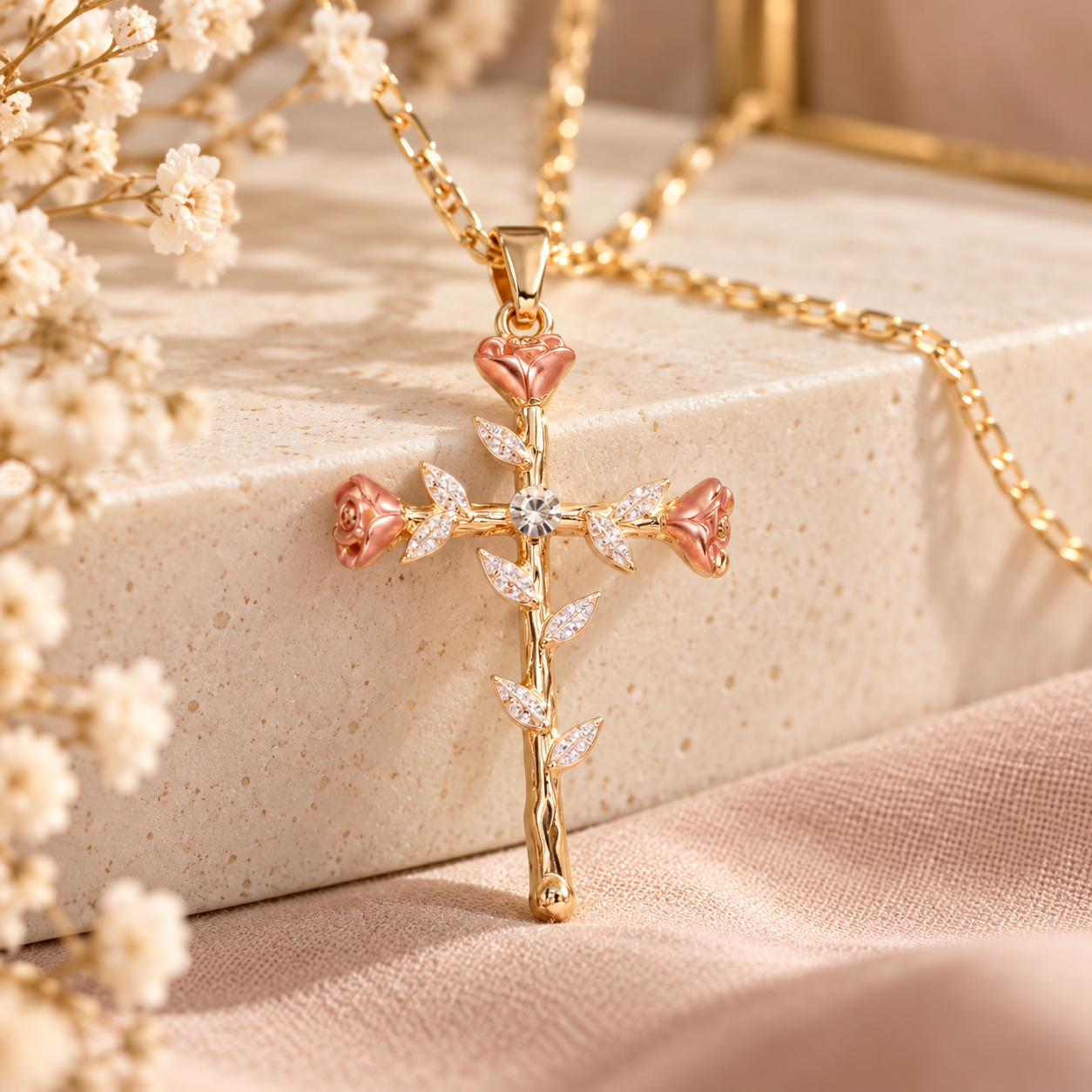 Ketting Rozen Kruis