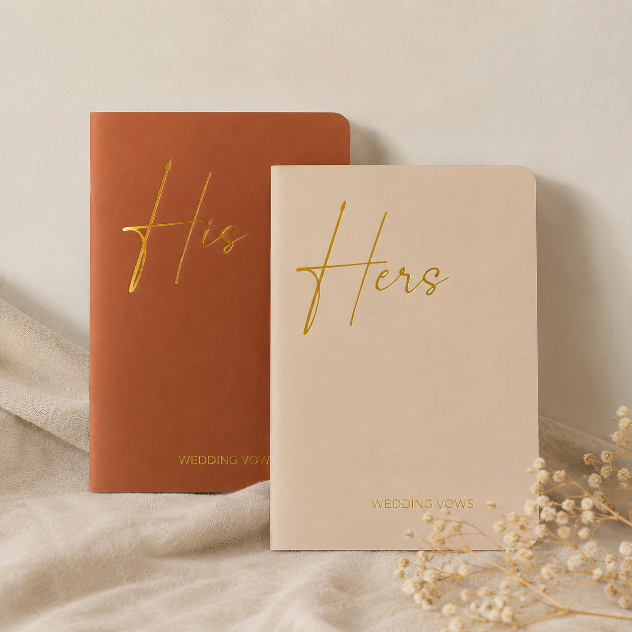 Wedding Vows His & Hers