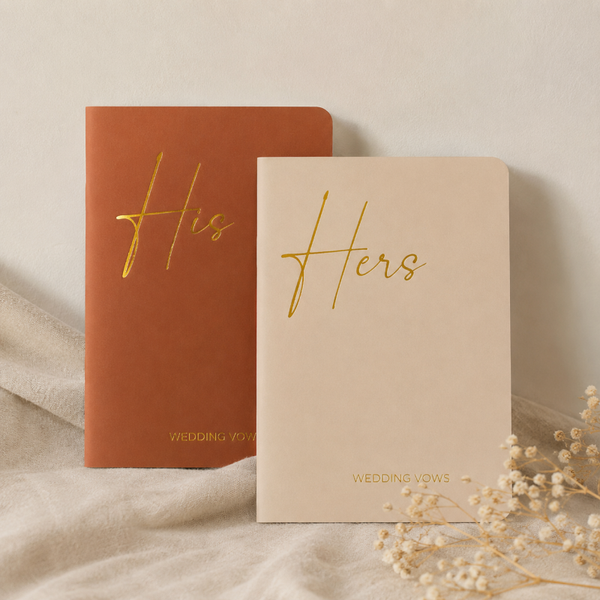 Wedding Vows His & Hers